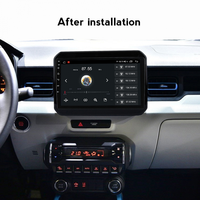 Navigatie dedicata Suzuki Ignis 2016-2020, 4GB RAM 64GB ROM, Octacore, Android 13, Display QLED 9", DSP, Carplay, Android Auto, Internet, Youtube, Waze, WIFI, Bluetooth [6]