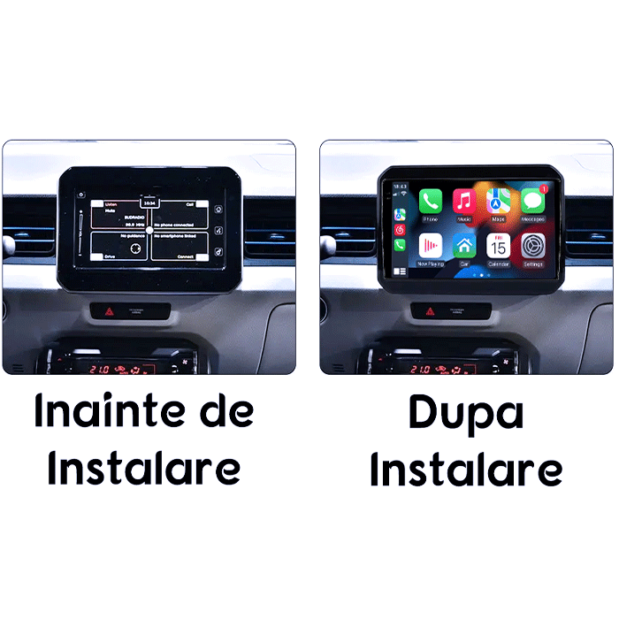 Navigatie dedicata Suzuki Ignis 2016-2020, 4GB RAM 64GB ROM, Procesor Qualcomm Octacore, Android 14, Rezolutie 2K, Display QLED 9", DSP, Carplay&Android Auto, SIM 4G [7]