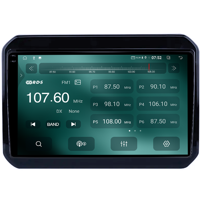Navigatie dedicata Suzuki Ignis 2016-2020, 4GB RAM 64GB ROM, Quad Core, Display 9" QLED 1K, Carplay, Android 14, Bluetooth, Magazin Play, Suport Camere AHD [4]