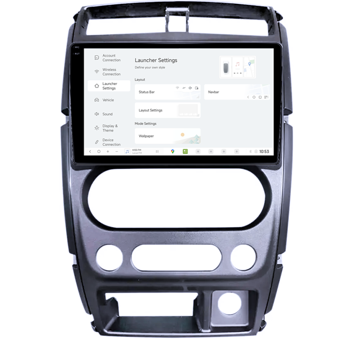 Navigatie dedicata Suzuki Jimny 2007-2012, DUDU3, 4GB RAM 64GB ROM, Octacore, Platforma 8581, Android, Display QLED 9", DSP, Carplay&AndroidAuto [5]