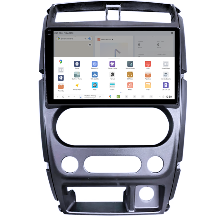 Navigatie dedicata Suzuki Jimny 2007-2012, DUDU3, 4GB RAM 64GB ROM, Octacore, Platforma 8581, Android, Display QLED 9", DSP, Carplay&AndroidAuto [3]
