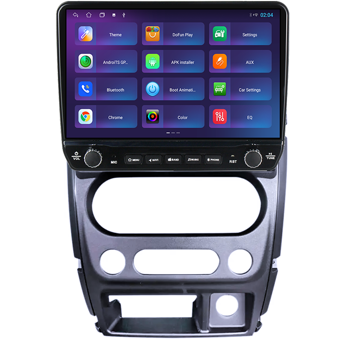 Navigatie dedicata Suzuki Jimny 2007-2012 Tesla cu butoane rotative model 2024, 4GB RAM 64GB ROM, Procesor Quadcore, Android 14, Display QLED 10", DSP, Carplay&Android Auto [4]