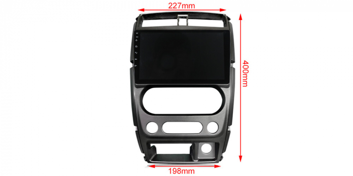 Navigatie dedicata Suzuki Jimny 2007-2012, 4 GB RAM 32 ROM, Android 13, Display QLED, 9", DSP, Carplay, Android Auto, Internet, Youtube , Waze , WI-FI , USB , Bluetooth [7]