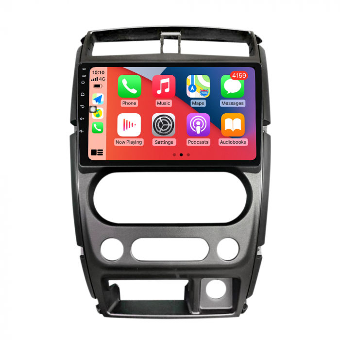 Navigatie dedicata Suzuki Jimny 2007-2012, 4 GB RAM 32 ROM, Android 13, Display QLED, 9", DSP, Carplay, Android Auto, Internet, Youtube , Waze , WI-FI , USB , Bluetooth [4]