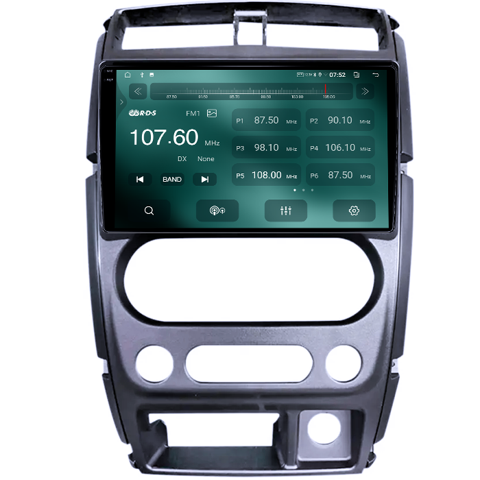 Navigatie dedicata Suzuki Jimny 2007-2012, 4GB RAM 64GB ROM, Quad Core, Display 9" QLED 1K, Carplay, Android 14, Bluetooth, Magazin Play, Suport Camere AHD [2]