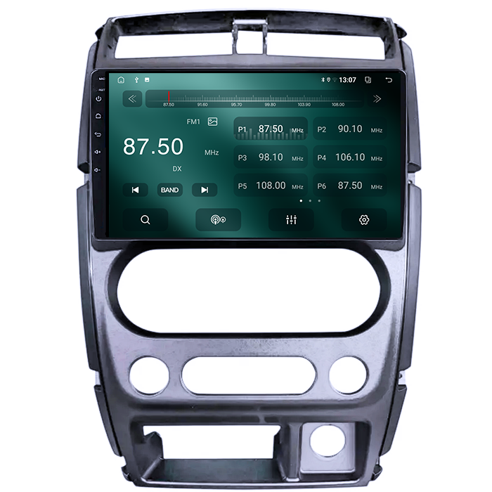 Navigatie dedicata Suzuki Jimny 2007-2012, 8GB RAM 128GB ROM, Octacore, Platforma TS18, Android 13, Display QLED 9”, Suporta camera 360º, DSP, Carplay&Android Auto, SIM 4G, Ventilator Activ [1]