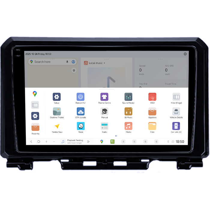 Navigatie dedicata Suzuki Jimny 2018-2020, DUDU3, 4GB RAM 64GB ROM, Octacore, Platforma 8581, Android, Display QLED 9", DSP, Carplay&AndroidAuto [3]