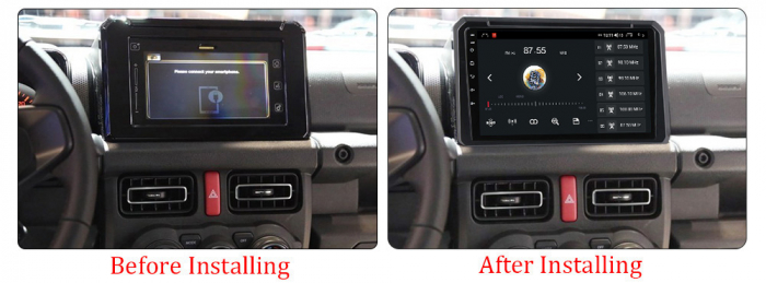 Navigatie dedicata Suzuki Jimny 2018-2020, 4 GB RAM 32 ROM, Android 13, Display QLED, 9", DSP, Carplay, Android Auto, Internet, Youtube , Waze , WI-FI , USB , Bluetooth [6]