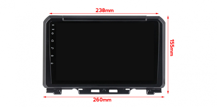 Navigatie dedicata Suzuki Jimny 2018-2020, 4 GB RAM 32 ROM, Android 13, Display QLED, 9", DSP, Carplay, Android Auto, Internet, Youtube , Waze , WI-FI , USB , Bluetooth [7]