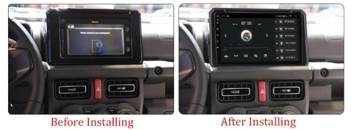 Navigatie dedicata Suzuki Jimny 2018-2020, 4GB RAM 64GB ROM, Octacore, Android 13, Display QLED 9", DSP, Carplay, Android Auto, Internet, Youtube, Waze, WIFI, Bluetooth [5]