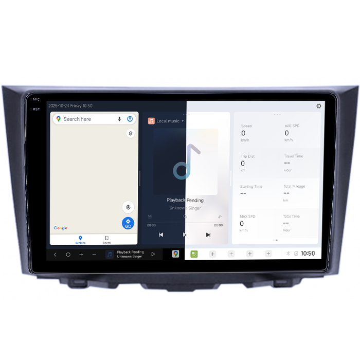 Navigatie dedicata Suzuki Kizashi 2009-2015, DUDU3, 4GB RAM 64GB ROM, Octacore, Platforma 8581, Android, Display QLED 9", DSP, Carplay&AndroidAuto [2]