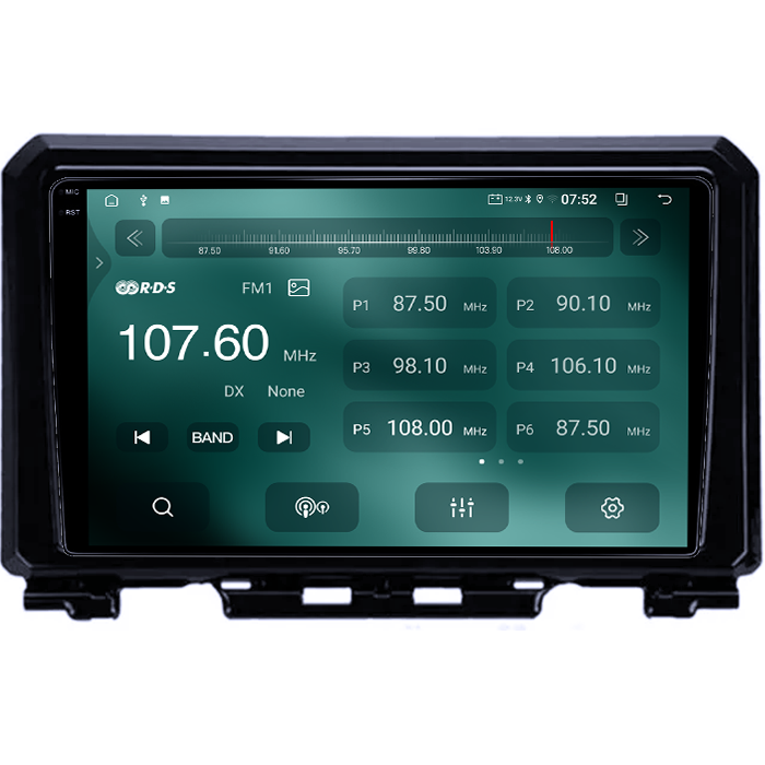Navigatie dedicata Suzuki Jimny 2019, 4GB RAM 64GB ROM, Quad Core, Display 9" QLED 1K, Carplay, Android 14, Bluetooth, Magazin Play, Suport Camere AHD [5]