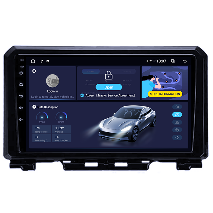 Navigatie dedicata Suzuki Jimny 2019, 8GB RAM 128GB ROM, Octacore, Platforma 7862,Android 13, Display QLED 9”, Suporta camera 360º, DSP, Carplay&Android Auto, SIM 4G, Ventilator Activ [3]