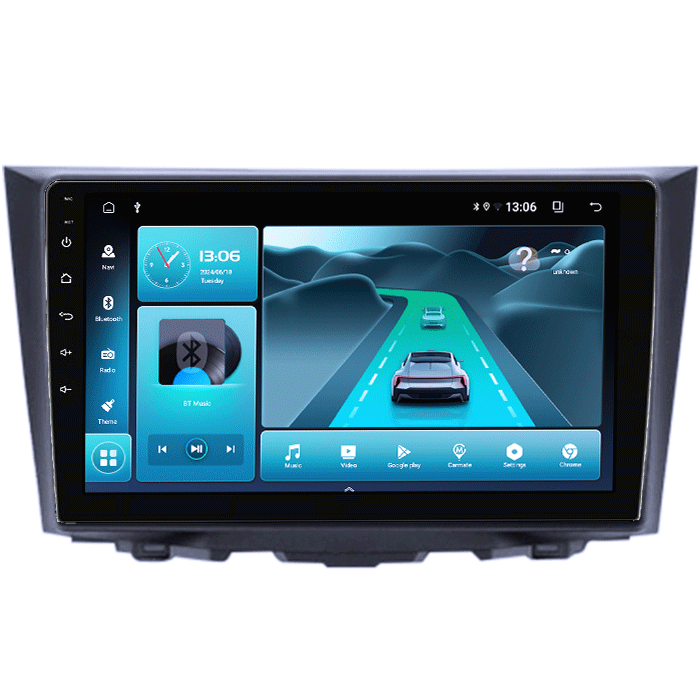 Navigatie dedicata Suzuki Kizashi 2009-2015, 8GB RAM 128GB ROM, Octacore, Platforma TS18, Android 13, Display QLED 9”, Suporta camera 360º, DSP, Carplay&Android Auto, SIM 4G, Ventilator Activ [2]