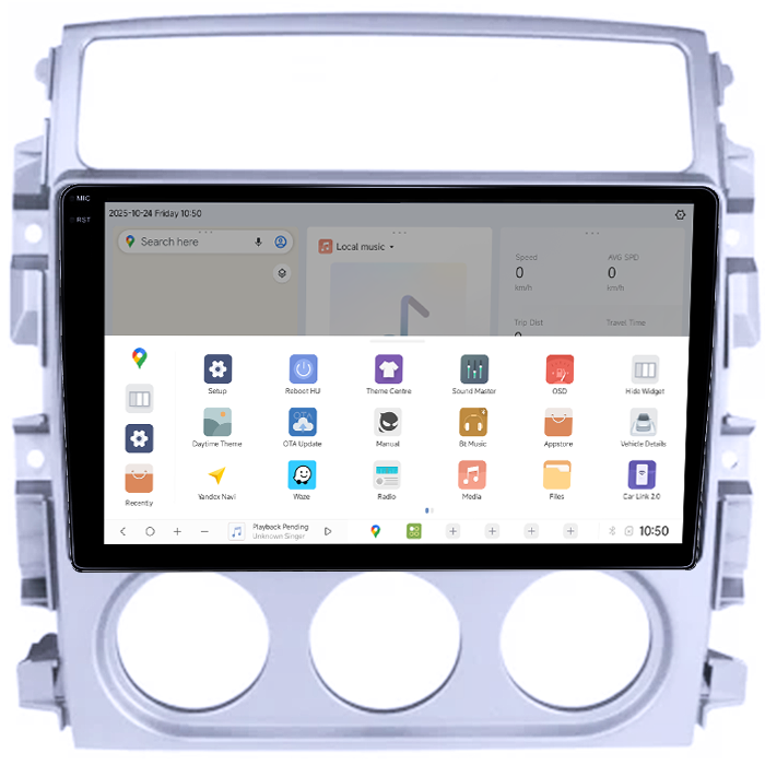 Navigatie dedicata Suzuki Liana 2004-2008, DUDU3, 4GB RAM 64GB ROM, Octacore, Platforma 8581, Android, Display QLED 9", DSP, Carplay&AndroidAuto [3]