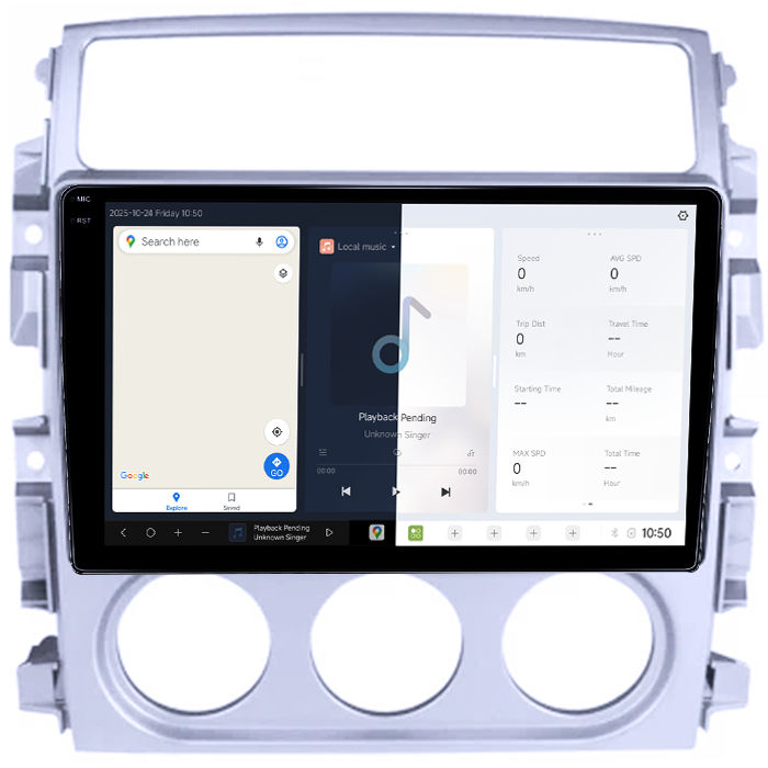 Navigatie dedicata Suzuki Liana 2004-2008, DUDU3, 4GB RAM 64GB ROM, Octacore, Platforma 8581, Android, Display QLED 9", DSP, Carplay&AndroidAuto [2]