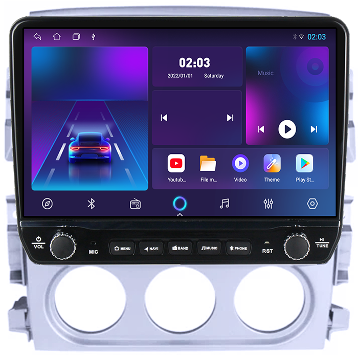 Navigatie dedicata Suzuki Liana 2004-2008 Tesla cu butoane rotative model 2024, 4GB RAM 64GB ROM, Procesor Quadcore, Android 14, Display QLED 10", DSP, Carplay&Android Auto [5]