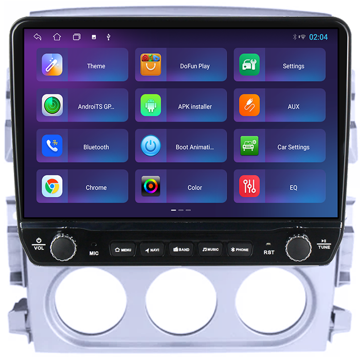 Navigatie dedicata Suzuki Liana 2004-2008 Tesla cu butoane rotative model 2024, 4GB RAM 64GB ROM, Procesor Quadcore, Android 14, Display QLED 10", DSP, Carplay&Android Auto [4]