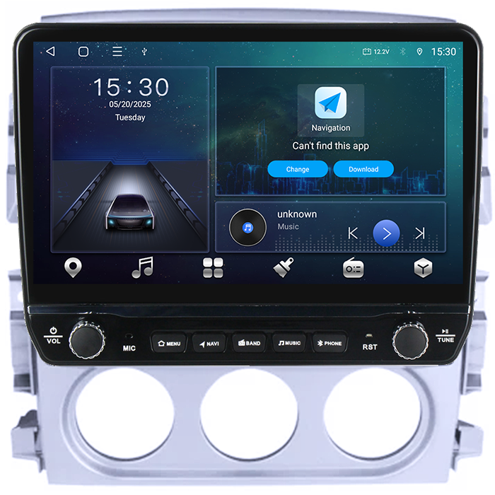 Navigatie dedicata Suzuki Liana 2004-2008 Tesla cu butoane rotative model 2024, 4GB RAM 64GB ROM, Procesor Quadcore, Android 14, Display QLED 10", DSP, Carplay&Android Auto [6]