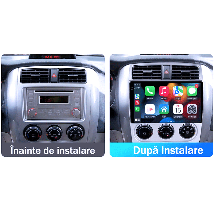 Navigatie dedicata Suzuki Liana 2004-2008, 4GB RAM 64GB ROM, Procesor Qualcomm Octacore, Android 14, Rezolutie 2K, Display QLED 9", DSP, Carplay&Android Auto, SIM 4G [7]
