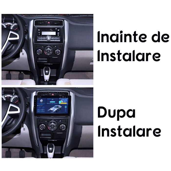 Navigatie dedicata Suzuki Liana A6 2014-2015, DUDU3, 4GB RAM 64GB ROM, Octacore, Platforma 8581, Android, Display QLED 9", DSP, Carplay&AndroidAuto [6]