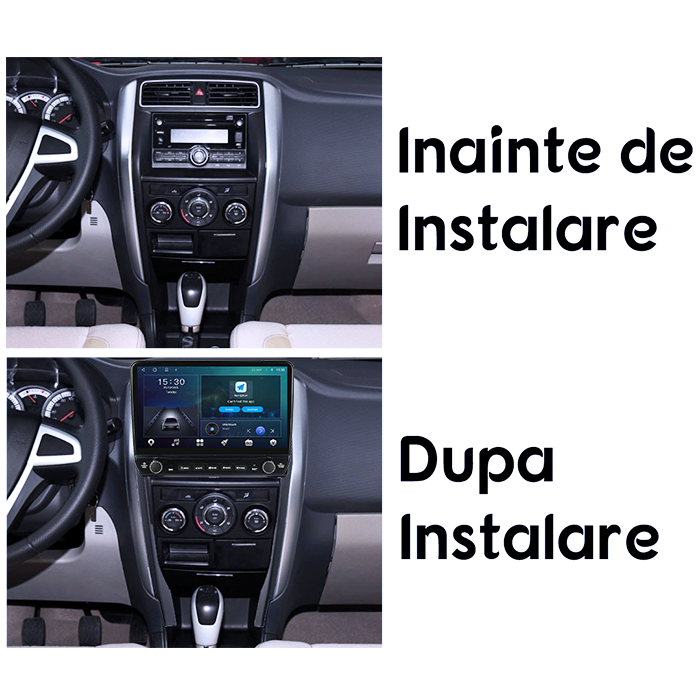 Navigatie dedicata Suzuki Liana A6 2014-2015 Tesla cu butoane rotative model 2024, 4GB RAM 64GB ROM, Procesor Quadcore, Android 14, Display QLED 10", DSP, Carplay&Android Auto [6]