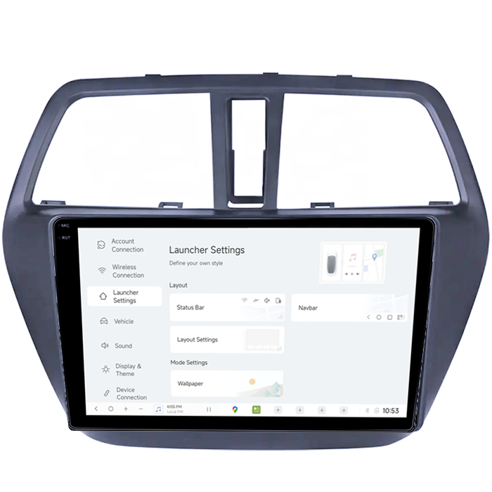 Navigatie dedicata Suzuki S-cross 2012-2016, DUDU3, 4GB RAM 64GB ROM, Octacore, Platforma 8581, Android, Display QLED 9", DSP, Carplay&AndroidAuto [5]