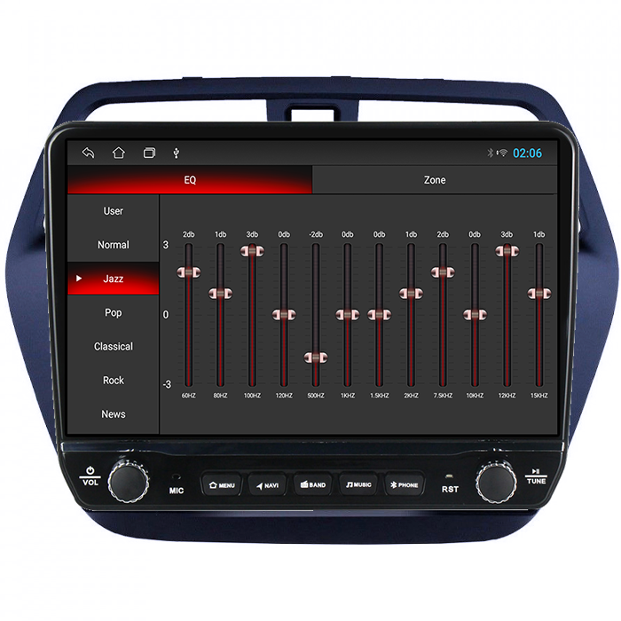 Navigatie dedicata Suzuki S-Cross 2014+ Tesla cu butoane rotative model 2024, 4GB RAM 64GB ROM, Procesor Quadcore, Android 14, Display QLED 10", DSP, Carplay&Android Auto [2]