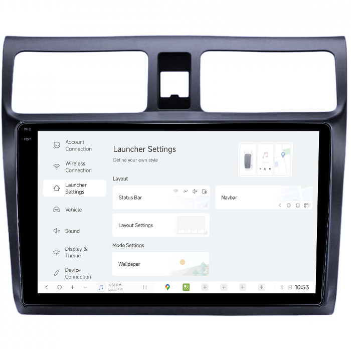 Navigatie dedicata Suzuki Swift 2003-2010, DUDU3, 4GB RAM 64GB ROM, Octacore, Platforma 8581, Android, Display QLED 9", DSP, Carplay&AndroidAuto [5]