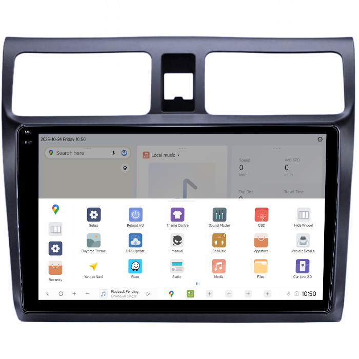 Navigatie dedicata Suzuki Swift 2003-2010, DUDU3, 4GB RAM 64GB ROM, Octacore, Platforma 8581, Android, Display QLED 9", DSP, Carplay&AndroidAuto [3]