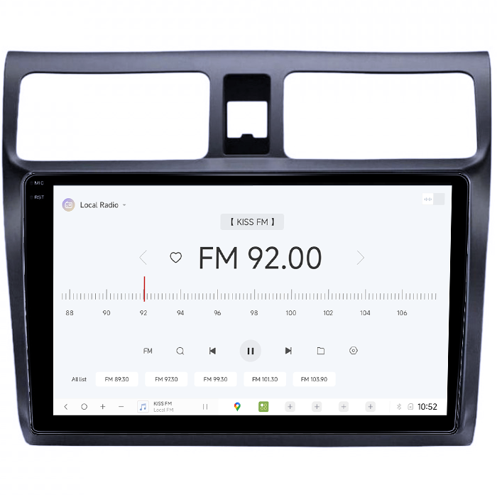 Navigatie dedicata Suzuki Swift 2003-2010, DUDU3, 4GB RAM 64GB ROM, Octacore, Platforma 8581, Android, Display QLED 9", DSP, Carplay&AndroidAuto [4]