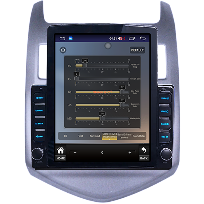 Navigatie dedicata Chevrolet Aveo 2012-2015 Tesla Style, 4GB RAM 64GB ROM, Procesor Quadcore, Android, Display QLED 9.7", DSP, Carplay&Android Auto [4]
