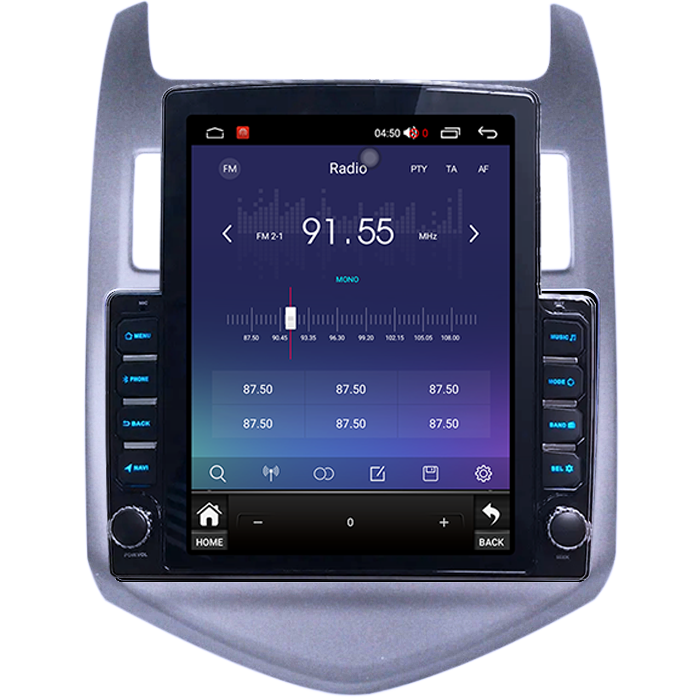 Navigatie dedicata Chevrolet Aveo 2012-2015 Tesla Style, Android, 9.7 inch , 8+128GB, Internet, Aplicatii, Waze, GPS [3]
