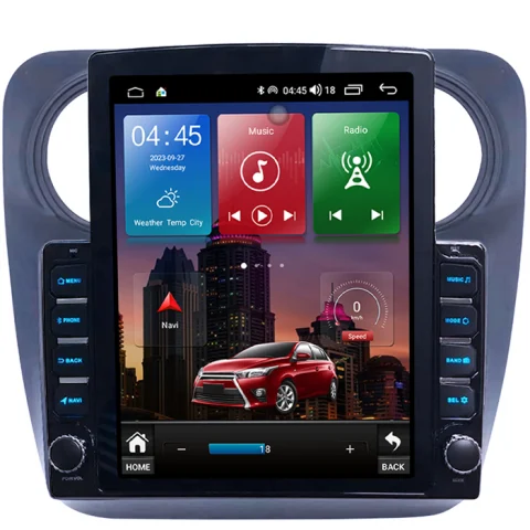 Navigatie dedicata Dacia Logan 2012-2020 Tesla Style, Android, 9.7 inch , 8+128GB, Internet, Aplicatii, Waze, GPS [4]