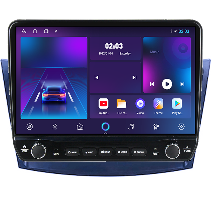 Navigatie dedicata Suzuki Swift 2010-2017 Tesla cu butoane rotative model 2024, 4GB RAM 64GB ROM, Procesor Quadcore, Android 14, Display QLED 10", DSP, Carplay&Android Auto [5]