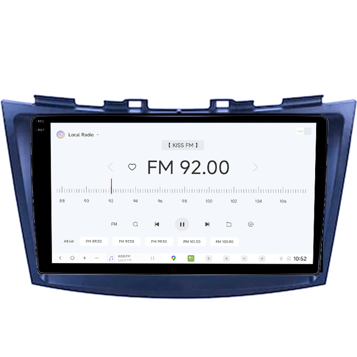 Navigatie dedicata Suzuki Swift 2010-2017, DUDU3, 4GB RAM 64GB ROM, Octacore, Platforma 8581, Android, Display QLED 9", DSP, Carplay&AndroidAuto [4]