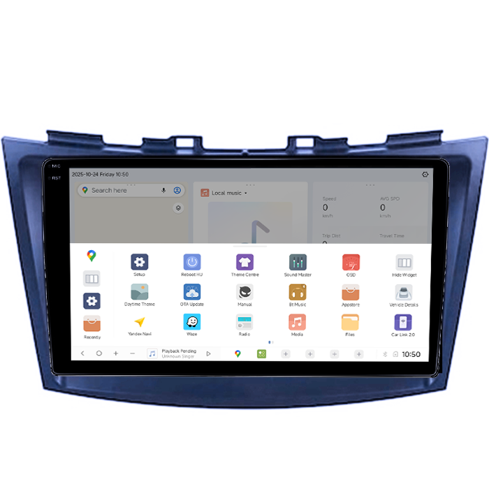 Navigatie dedicata Suzuki Swift 2010-2017, DUDU3, 4GB RAM 64GB ROM, Octacore, Platforma 8581, Android, Display QLED 9", DSP, Carplay&AndroidAuto [3]