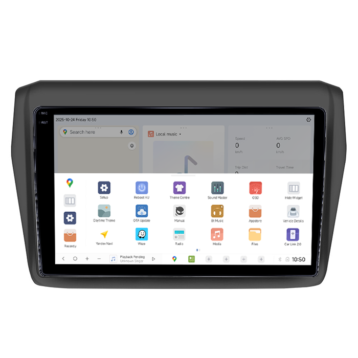 Navigatie dedicata Suzuki Swift 2017-2020, DUDU3, 4GB RAM 64GB ROM, Octacore, Platforma 8581, Android, Display QLED 9", DSP, Carplay&AndroidAuto [3]