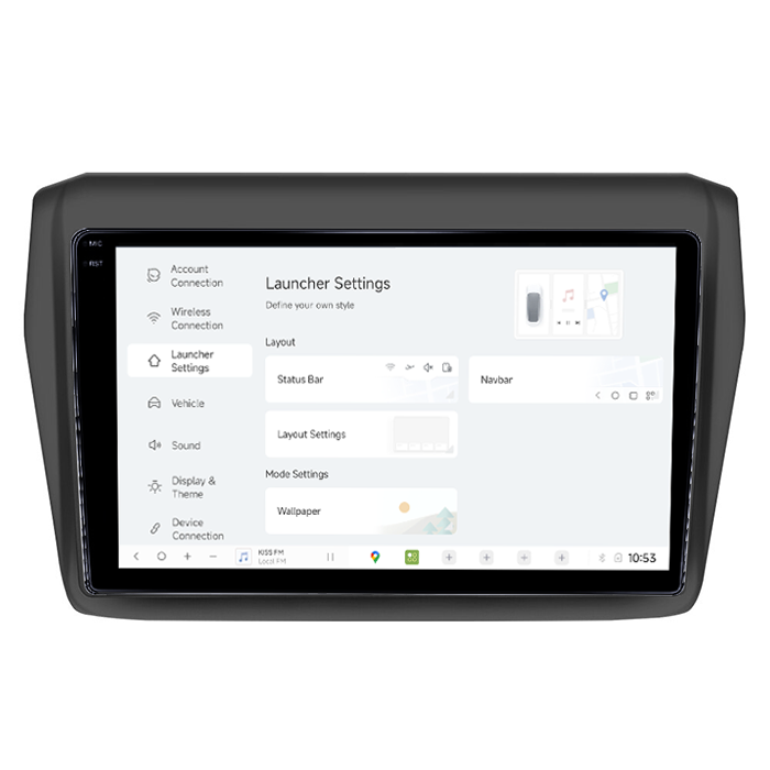 Navigatie dedicata Suzuki Swift 2017-2020, DUDU3, 4GB RAM 64GB ROM, Octacore, Platforma 8581, Android, Display QLED 9", DSP, Carplay&AndroidAuto [5]