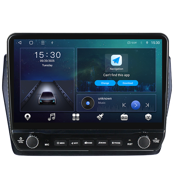 Navigatie dedicata Suzuki Swift 2017-2020 Tesla cu butoane rotative model 2024, 4GB RAM 64GB ROM, Procesor Quadcore, Android 14, Display QLED 10", DSP, Carplay&Android Auto [6]