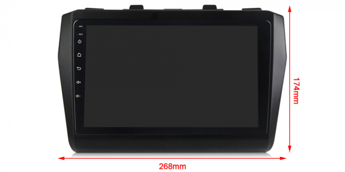 Navigatie dedicata Suzuki Swift 2016-2020 , 4GB RAM 64GB ROM, Octacore, Android 13, Display QLED 9", DSP, Carplay, Android Auto, Internet, Youtube, Waze, WIFI, Bluetooth [5]
