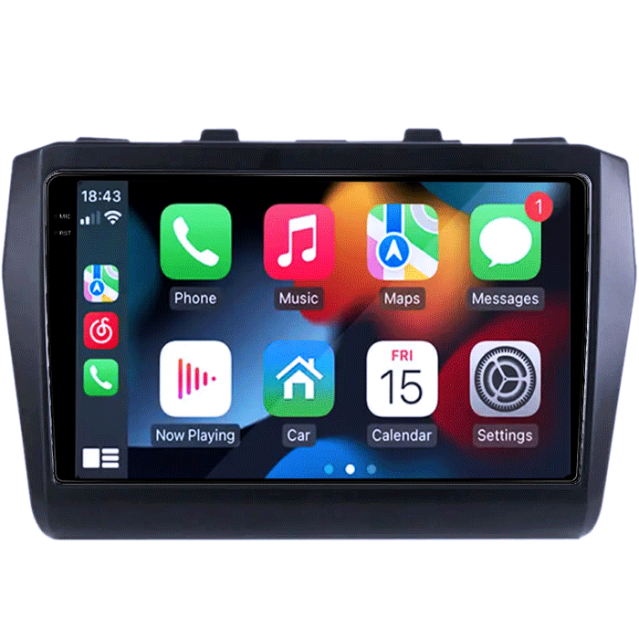 Navigatie dedicata Suzuki Swift 2017-2018, 8GB RAM 128GB ROM, Octacore, Platforma TS18, Android 14, Display QLED 9", Suporta camera 360", DSP, Carplay&Android Auto, SIM 4G, Ventilator Activ [9]