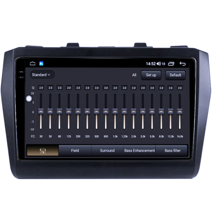 Navigatie dedicata Suzuki Swift 2017-2018, 8GB RAM 128GB ROM, Octacore, Platforma TS18, Android 14, Display QLED 9", Suporta camera 360", DSP, Carplay&Android Auto, SIM 4G, Ventilator Activ [8]