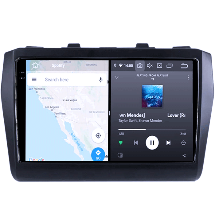 Navigatie dedicata Suzuki Swift 2017-2018, 8GB RAM 128GB ROM, Octacore, Platforma TS18, Android 14, Display QLED 9", Suporta camera 360", DSP, Carplay&Android Auto, SIM 4G, Ventilator Activ [7]