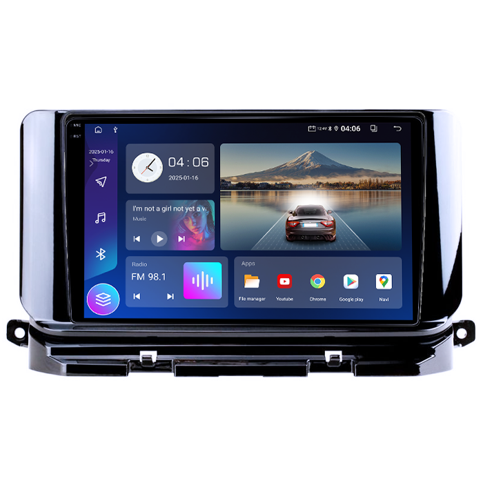 Navigatie dedicata Skoda Octavia 4 2020-2024, 12GB RAM 256GB ROM, Android 14, Rezolutie 2K, Display QLED, 10", DSP, Carplay, Android Auto, Internet, Youtube, Waze, Wi Fi, USB [2]