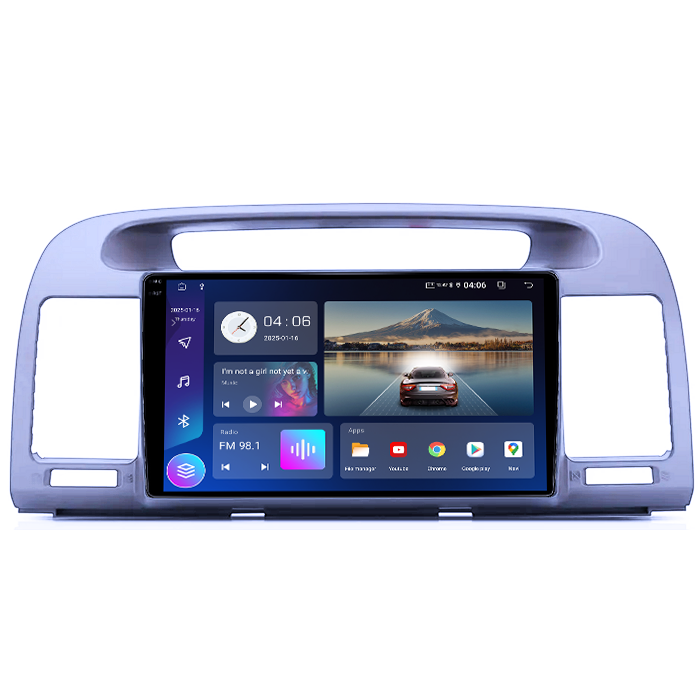 Navigatie dedicata Toyota Camry 2002-2006, 4GB RAM 32GB ROM, Octacore, Android 14, Display QLED  10", DSP, Carplay&Android Auto, SIM 4G, Bluetooth, Ventilator Activ [2]