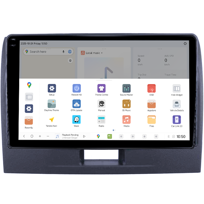 Navigatie dedicata Suzuki Wagonr 2010-2018, DUDU3, 4GB RAM 64GB ROM, Octacore, Platforma 8581, Android, Display QLED 9", DSP, Carplay&AndroidAuto [3]