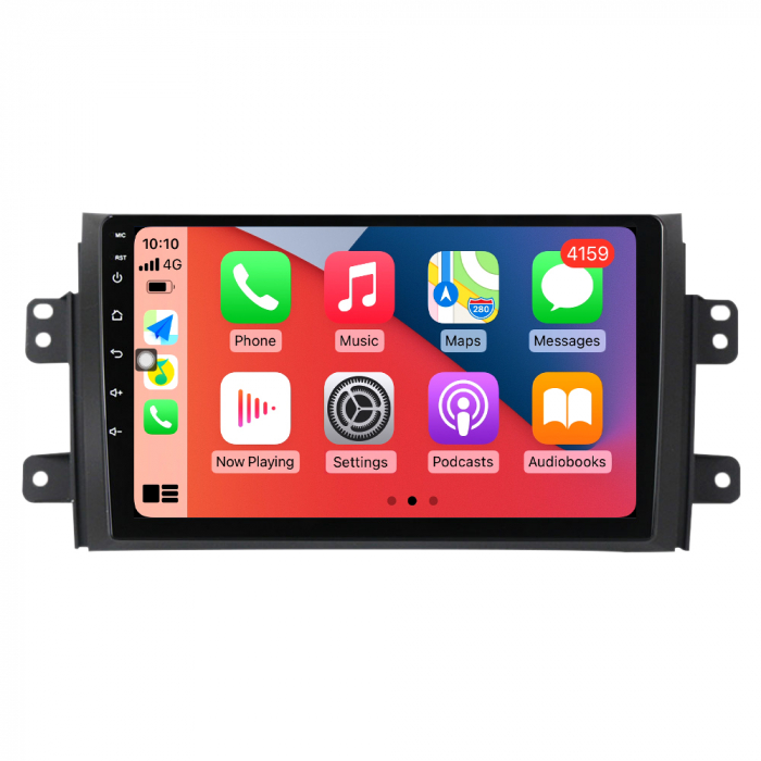 Navigatie dedicata Suzuki SX4 2006-2014, 4GB RAM 64GB ROM, Octacore, Android 13, Display QLED 9", DSP, Carplay&Android Auto, SIM 4G, Ventilator Activ [3]