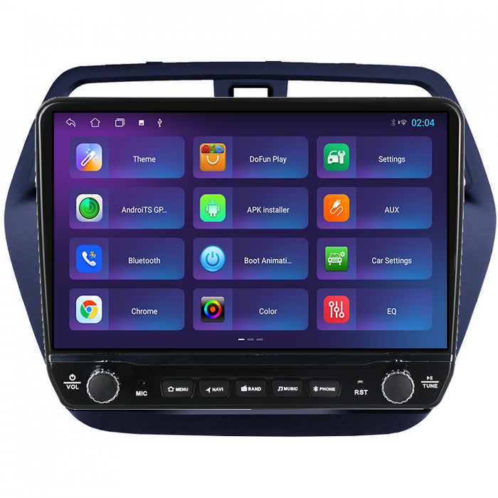 Navigatie dedicata Suzuki SX4 2014 Tesla cu butoane rotative model 2024, 4GB RAM 64GB ROM, Procesor Quadcore, Android 14, Display QLED 10", DSP, Carplay&Android Auto [4]