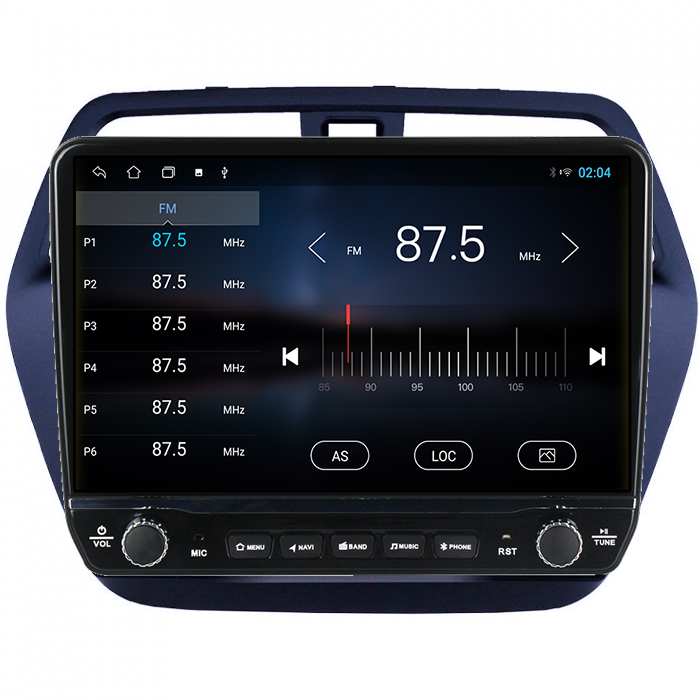 Navigatie dedicata Suzuki SX4 2014 Tesla cu butoane rotative model 2024, 4GB RAM 64GB ROM, Procesor Quadcore, Android 14, Display QLED 10", DSP, Carplay&Android Auto [3]